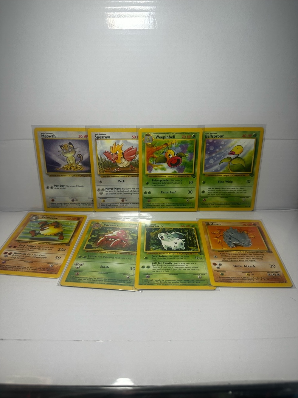 Pokemon Yellow-Edged Vintage Commons and Uncommons Set